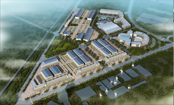 Tai'an Logistics Park aerial rendering